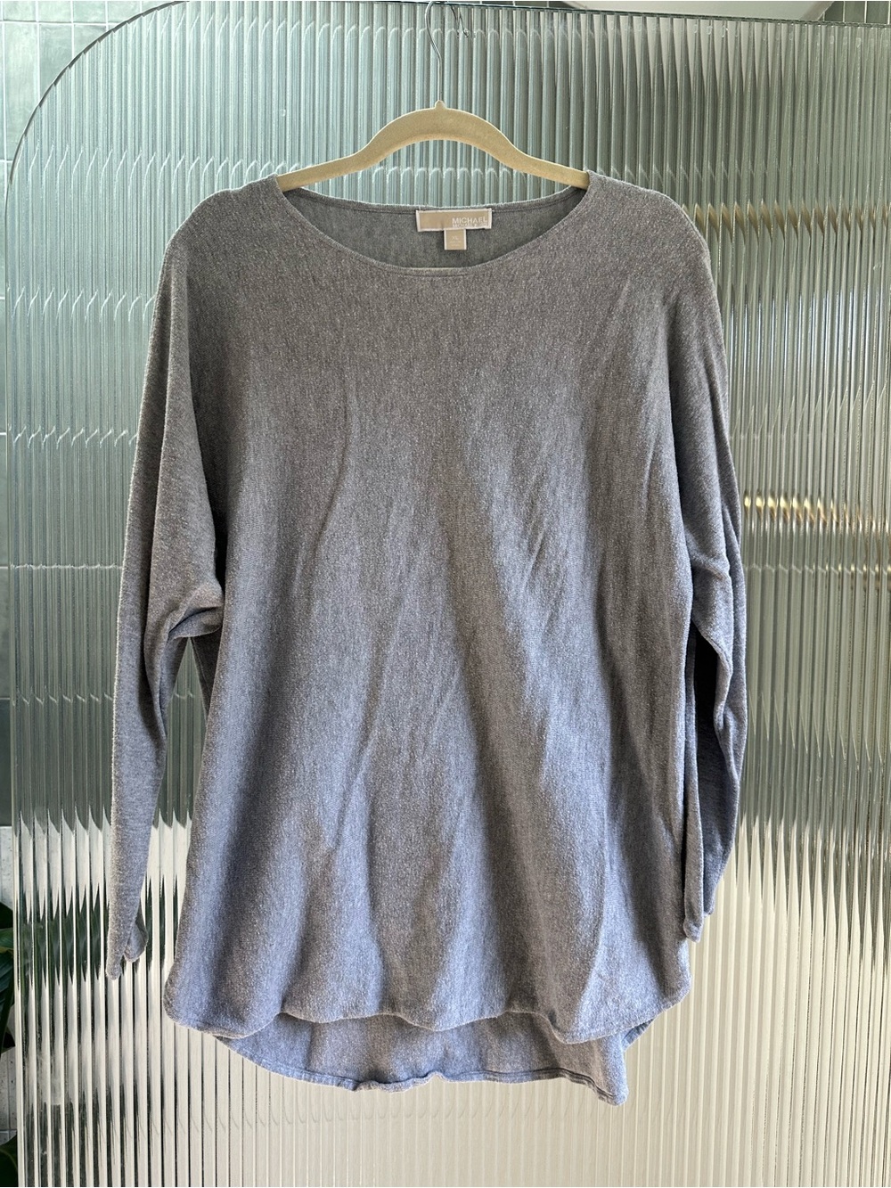 Michael Kors Men's Gray Crewneck Sweater